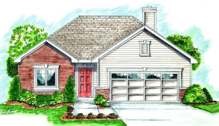 House Plan House Plan #4626 Front Elevation