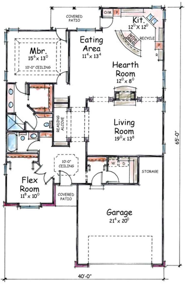 House Plan House Plan #4626 Drawing 1