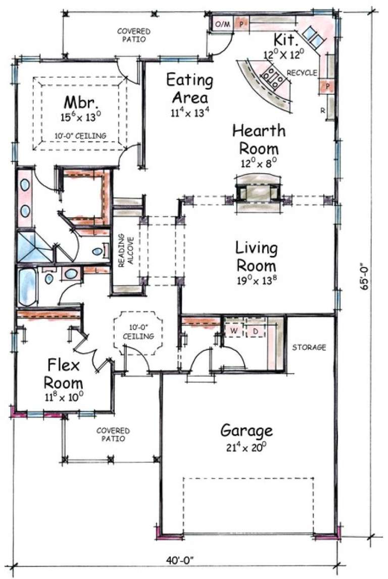 House Plan House Plan #4627 Drawing 1