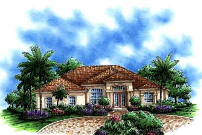 Ranch House Plan #575-00007 Elevation Photo