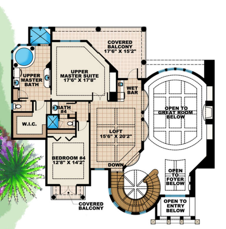 House Plan House Plan #4635 Drawing 2