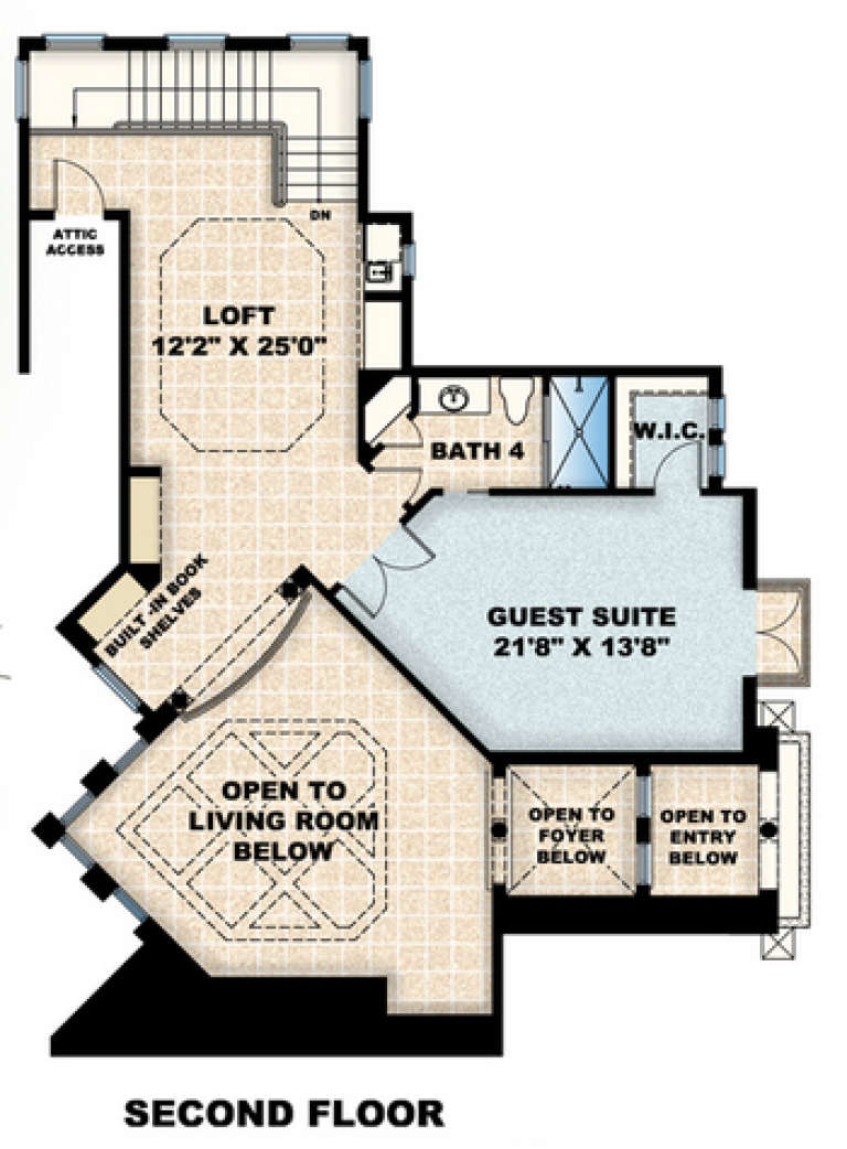 House Plan House Plan #4636 Drawing 2