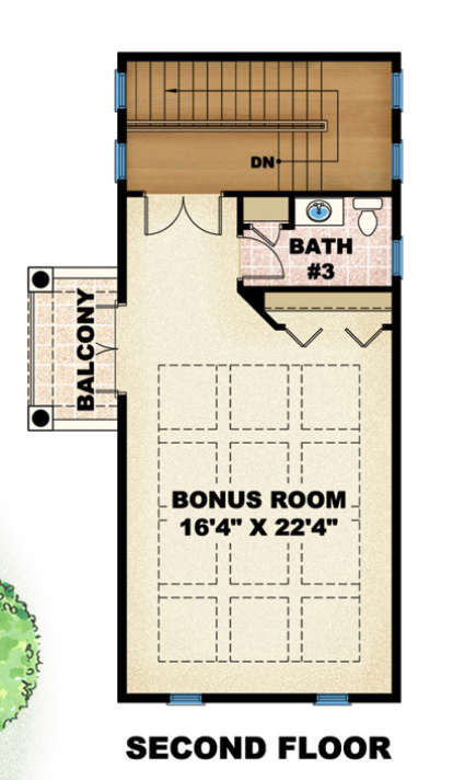 Floorplan 2 for House Plan #575-00014