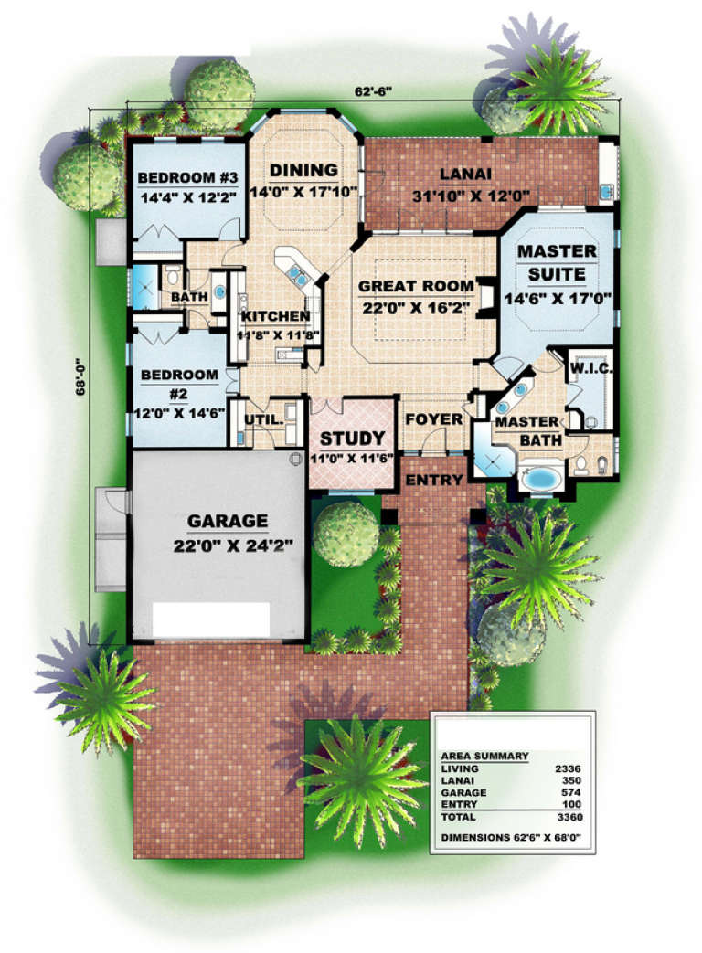 House Plan House Plan #4688 Drawing 1
