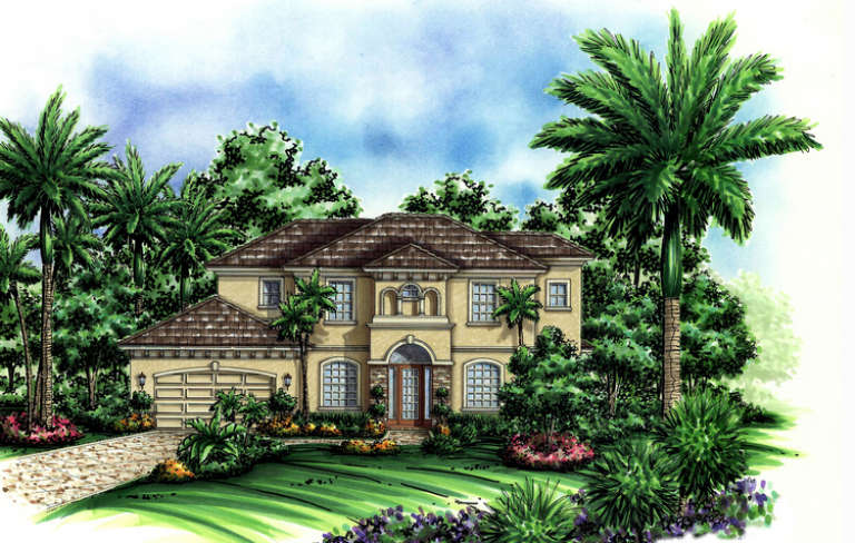 House Plan House Plan #4691 Front Elevation