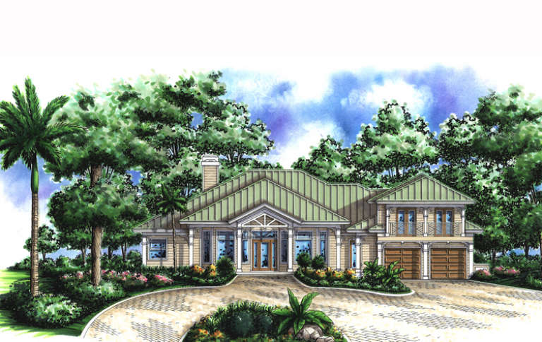 House Plan House Plan #4692 Front Elevation