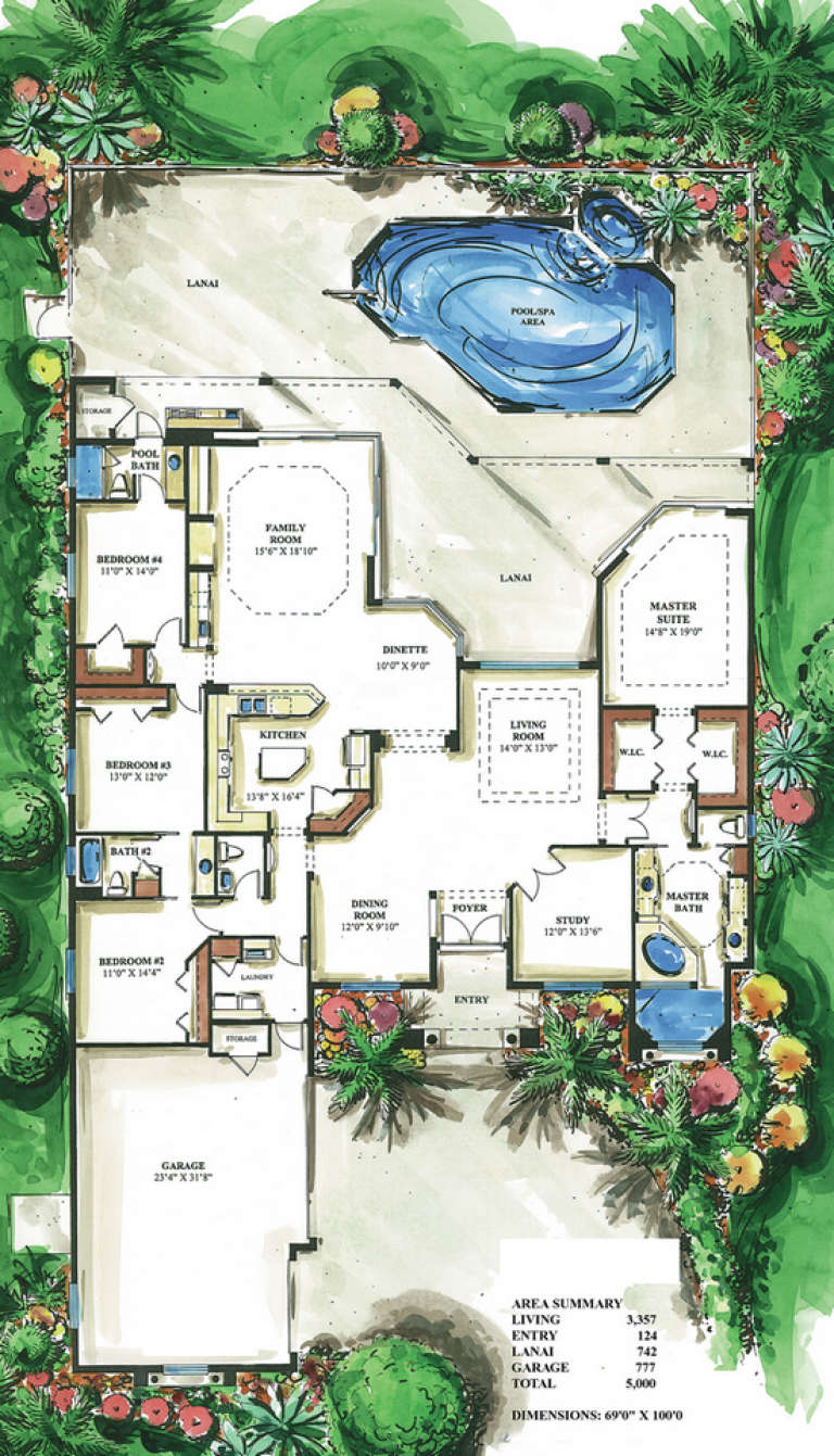House Plan House Plan #4693 Drawing 1