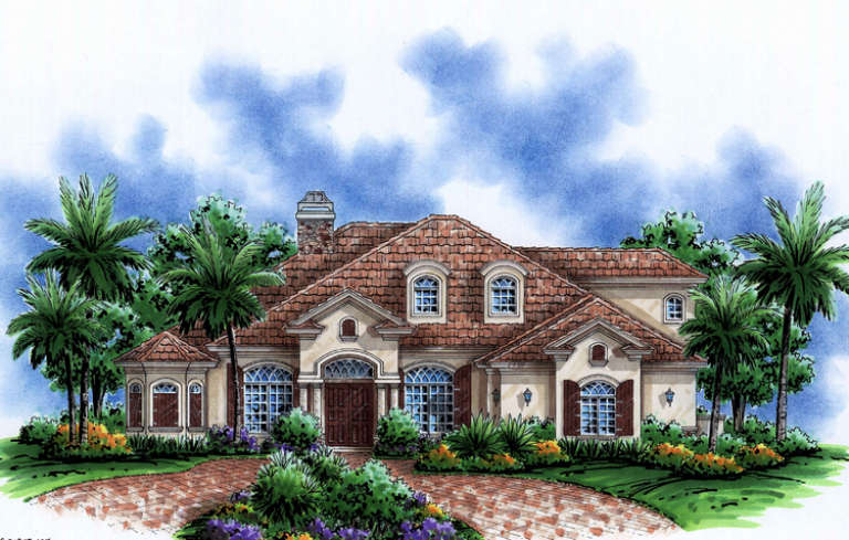 House Plan House Plan #4699 Front Elevation