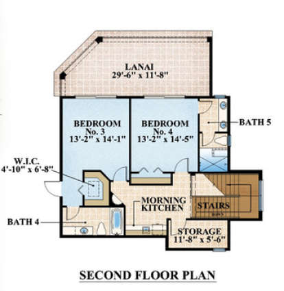 Floorplan 2 for House Plan #575-00033