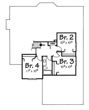Floorplan 2 for House Plan #402-00793