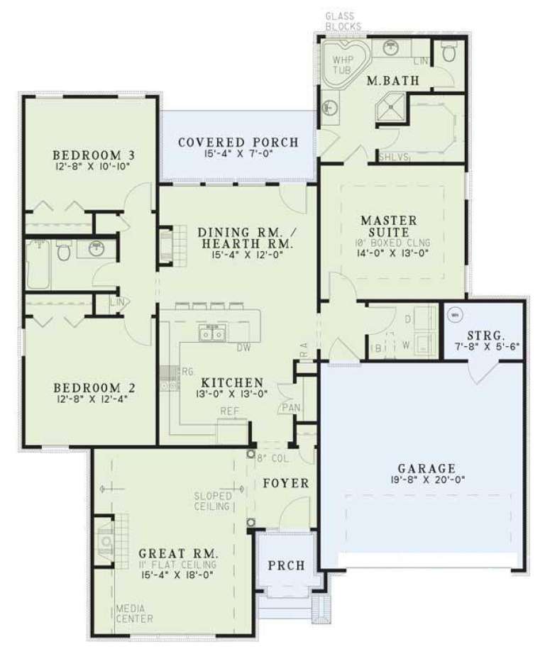 House Plan House Plan #4743 Drawing 1