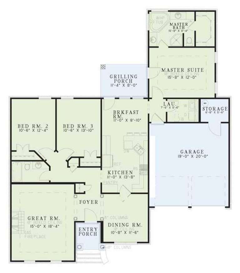 House Plan House Plan #4744 Drawing 1