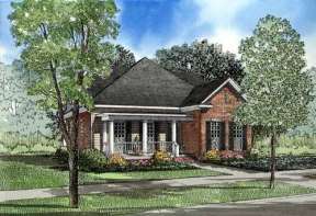 Traditional House Plan #110-00209 Elevation Photo