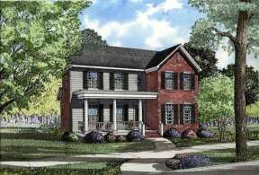 Country House Plan #110-00210 Elevation Photo