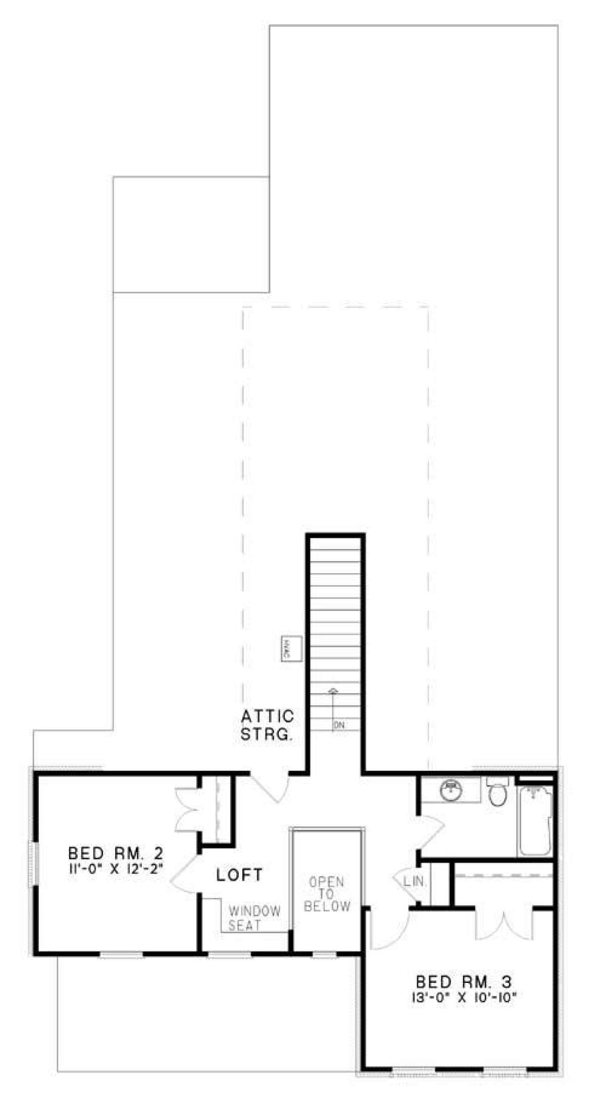 Floorplan 2 for House Plan #110-00210