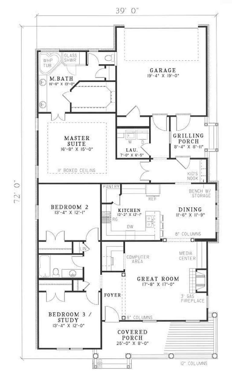 House Plan House Plan #4757 Drawing 1