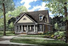 Traditional House Plan #110-00219 Elevation Photo