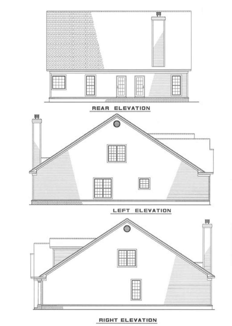 Southern House Plan #110-00220 Elevation Photo