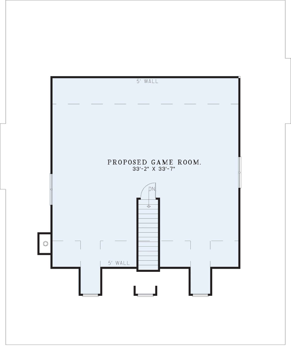 Second Floor for House Plan #110-00221