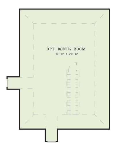 Bonus Room for House Plan #110-00222