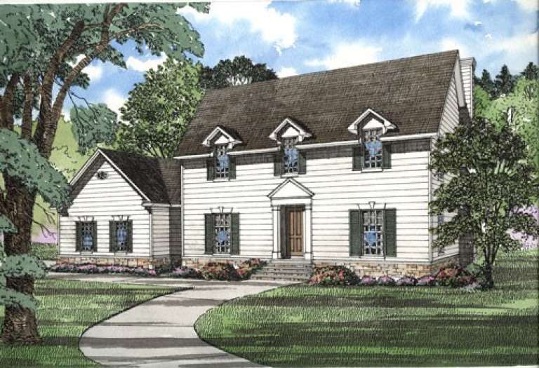 House Plan House Plan #4763 Front Elevation