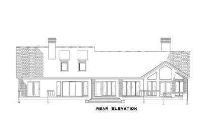 Traditional House Plan #110-00229 Elevation Photo