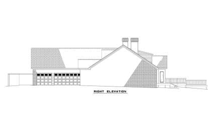 Traditional House Plan #110-00229 Elevation Photo