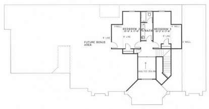 Floorplan 2 for House Plan #110-00230
