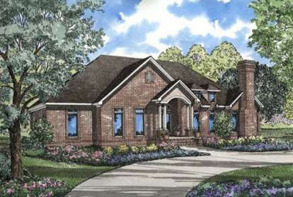 4 Bed, 2 Bath, 3183 Square Foot House Plan - #110-00232