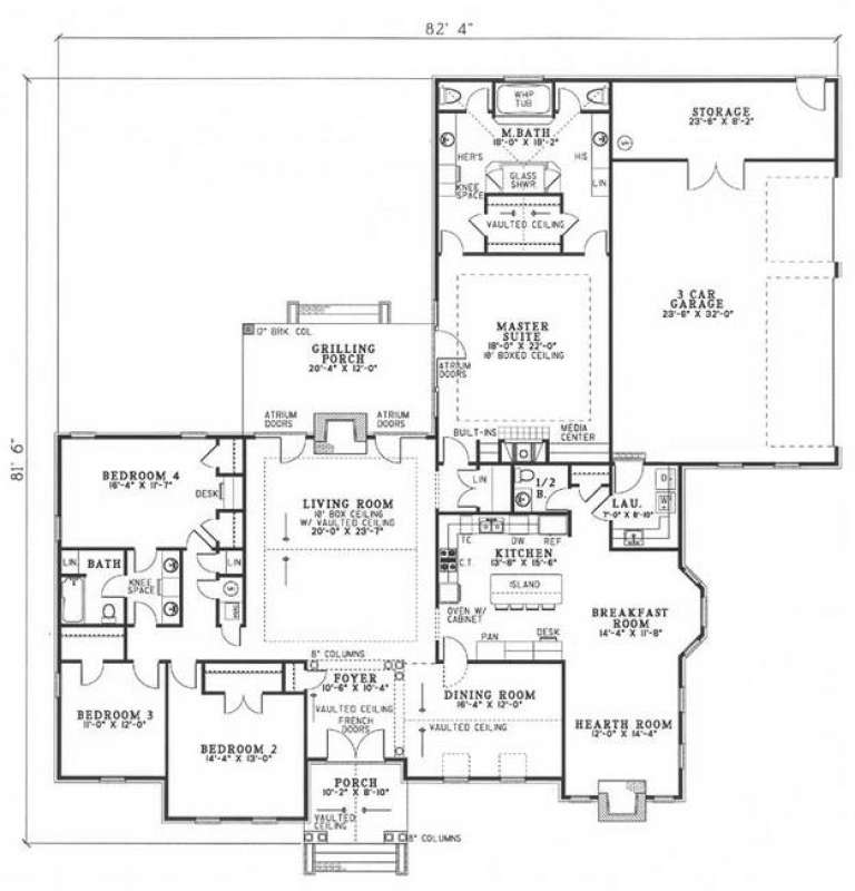 House Plan House Plan #4771 Drawing 1