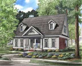 Traditional House Plan #110-00233 Elevation Photo