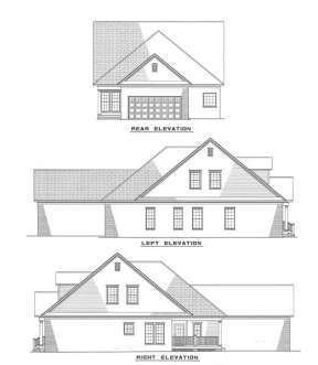 Traditional House Plan #110-00233 Elevation Photo