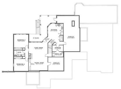 Floorplan 1 for House Plan #110-00237
