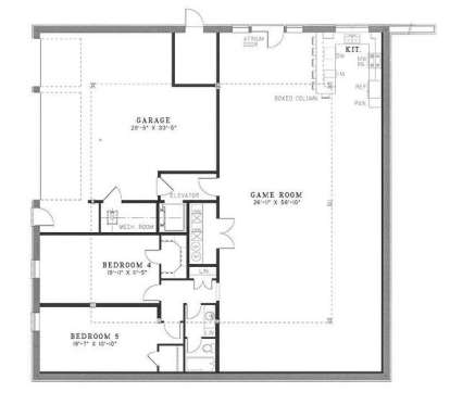 Floorplan 1 for House Plan #110-00238