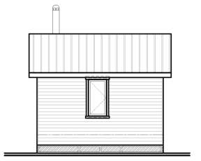Small House Plan #034-00174 Elevation Photo