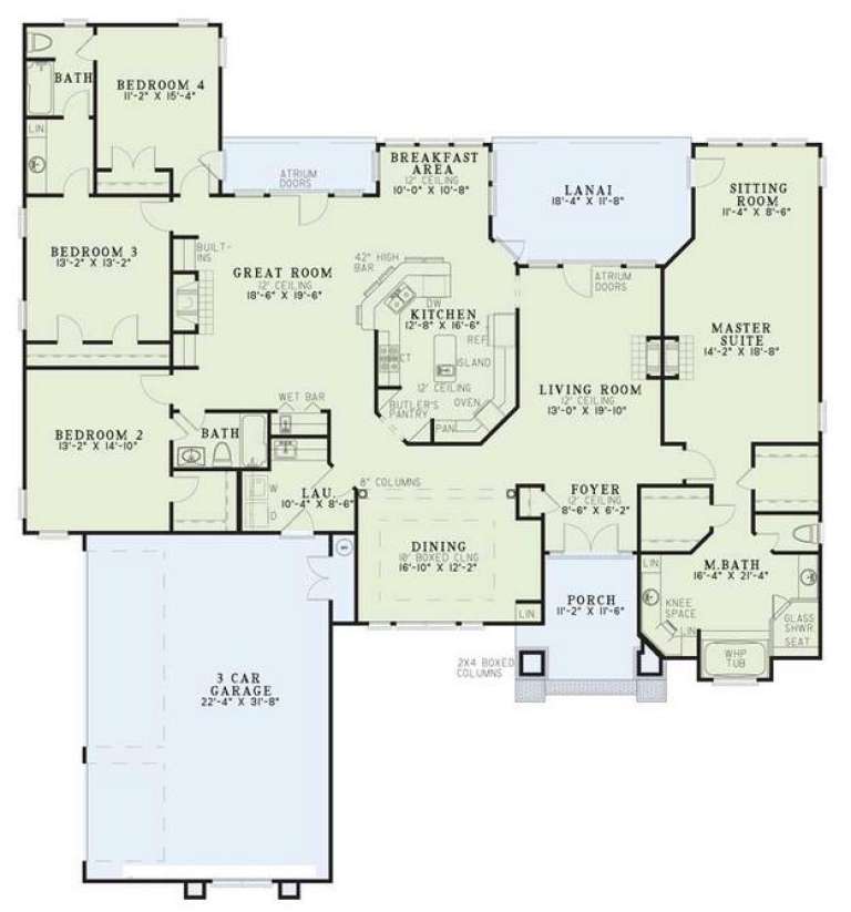 House Plan House Plan #4780 Drawing 1