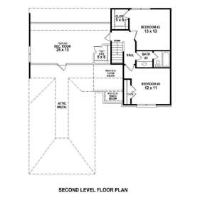 Floorplan 2 for House Plan #053-00478
