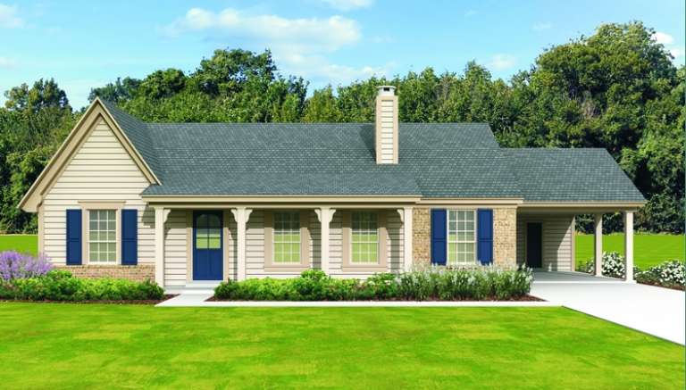 House Plan House Plan #4787 Front Elevation