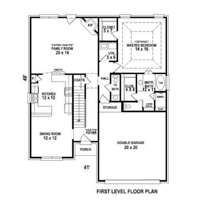 House Plan House Plan #4789 Drawing 1