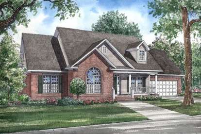 3 Bed, 2 Bath, 1957 Square Foot House Plan - #110-00242