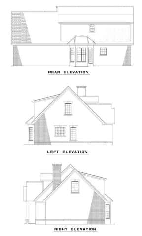 Country House Plan #110-00244 Elevation Photo