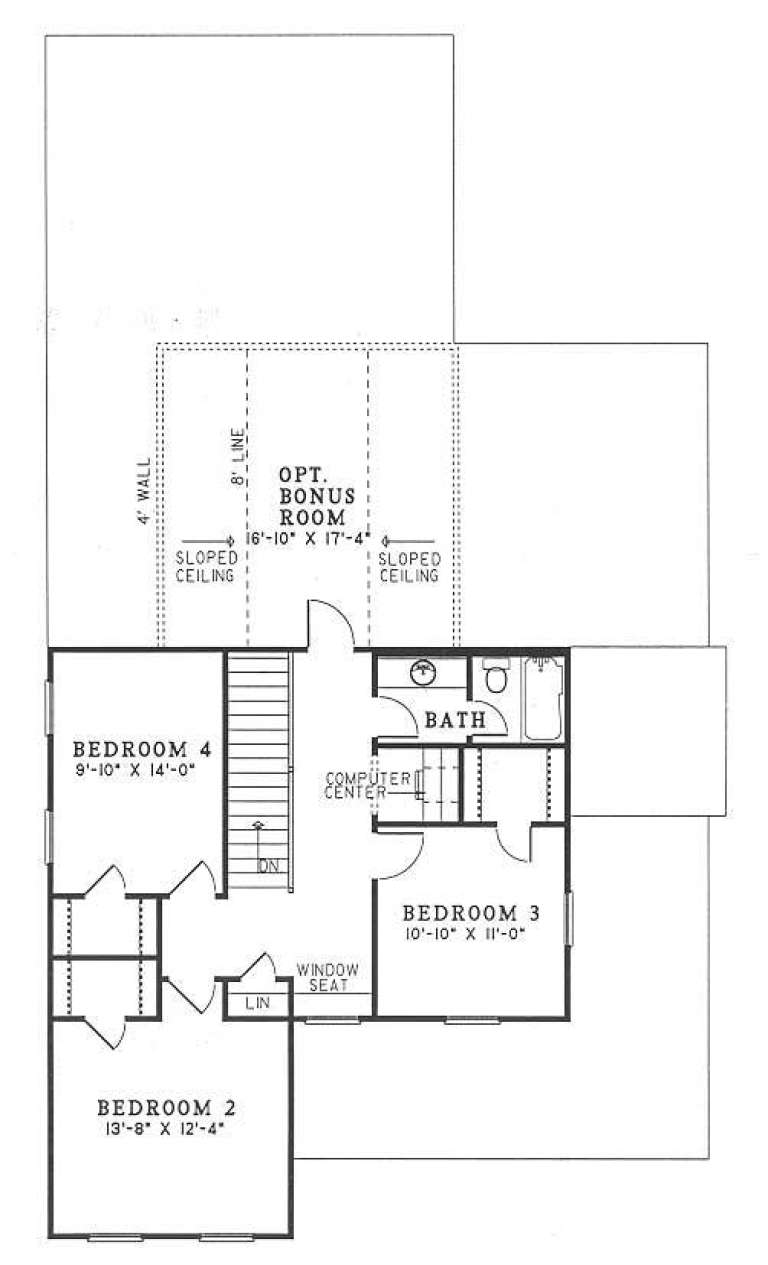 House Plan House Plan #4800 Drawing 2