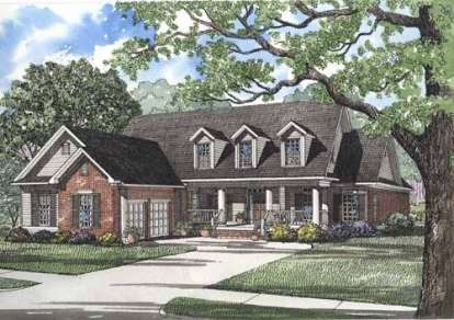 4 Bed, 2 Bath, 2777 Square Foot House Plan - #110-00249