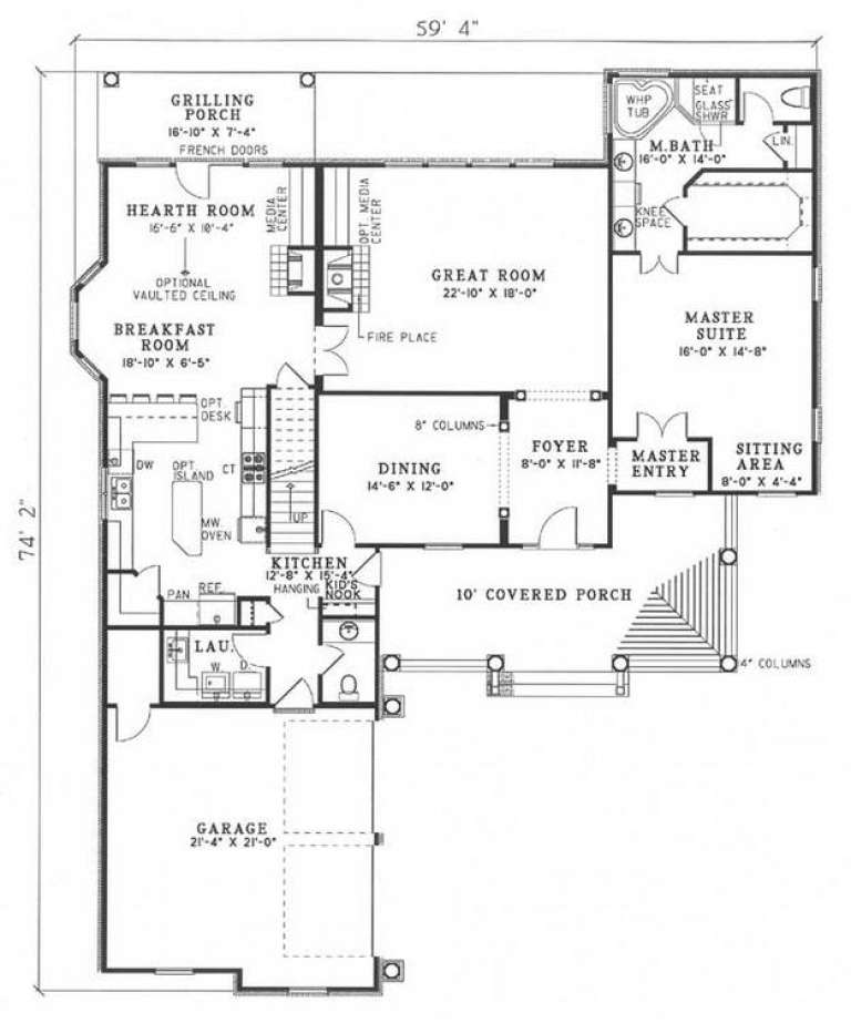 House Plan House Plan #4802 Drawing 1