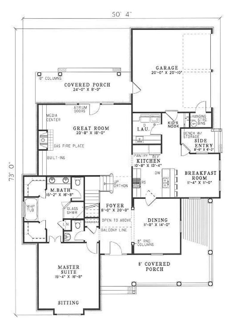 House Plan House Plan #4804 Drawing 1