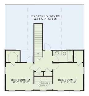 Floorplan 2 for House Plan #110-00253