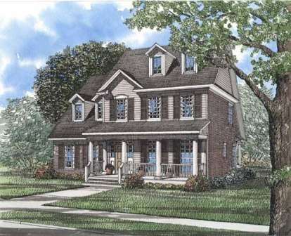 3 Bed, 2 Bath, 2279 Square Foot House Plan - #110-00254