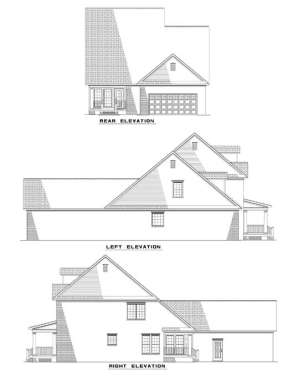 Country House Plan #110-00254 Elevation Photo