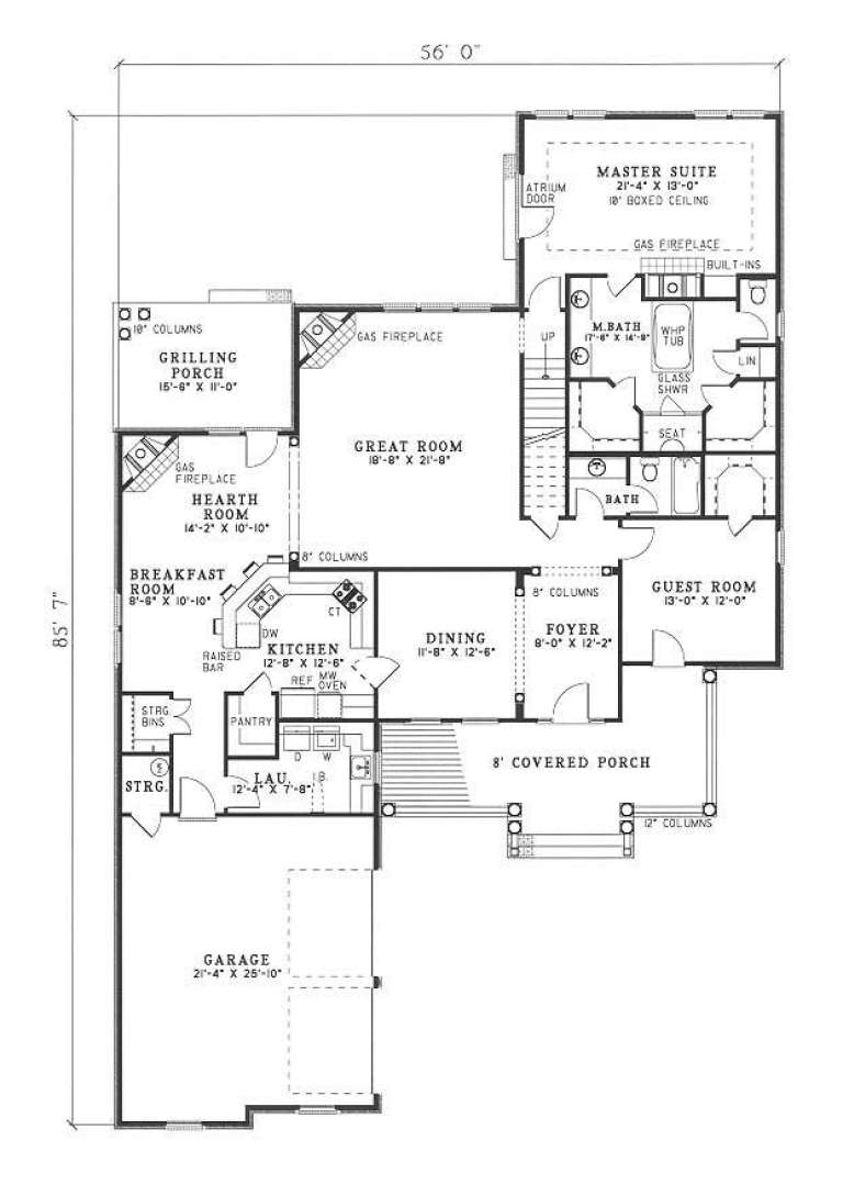 House Plan House Plan #4808 Drawing 1