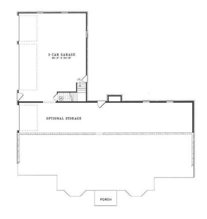 Floorplan 1 for House Plan #110-00256